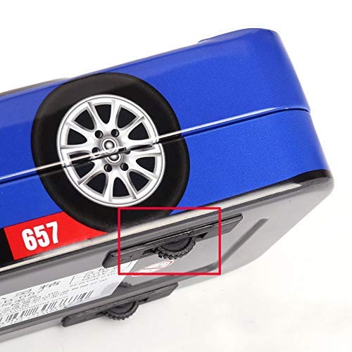 TECHNOCHITRA® Dual Space Racing Car Shape Metal Kids Pencil Box (Assorted) - Image 5