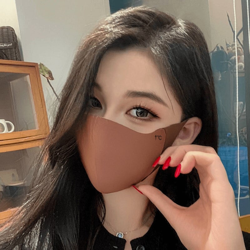 Winter Thickened Maillard Mask Warm Windproof Cold-Proof No Traceless Face Small All-Match Washable Eye Angle Mask - Image 4