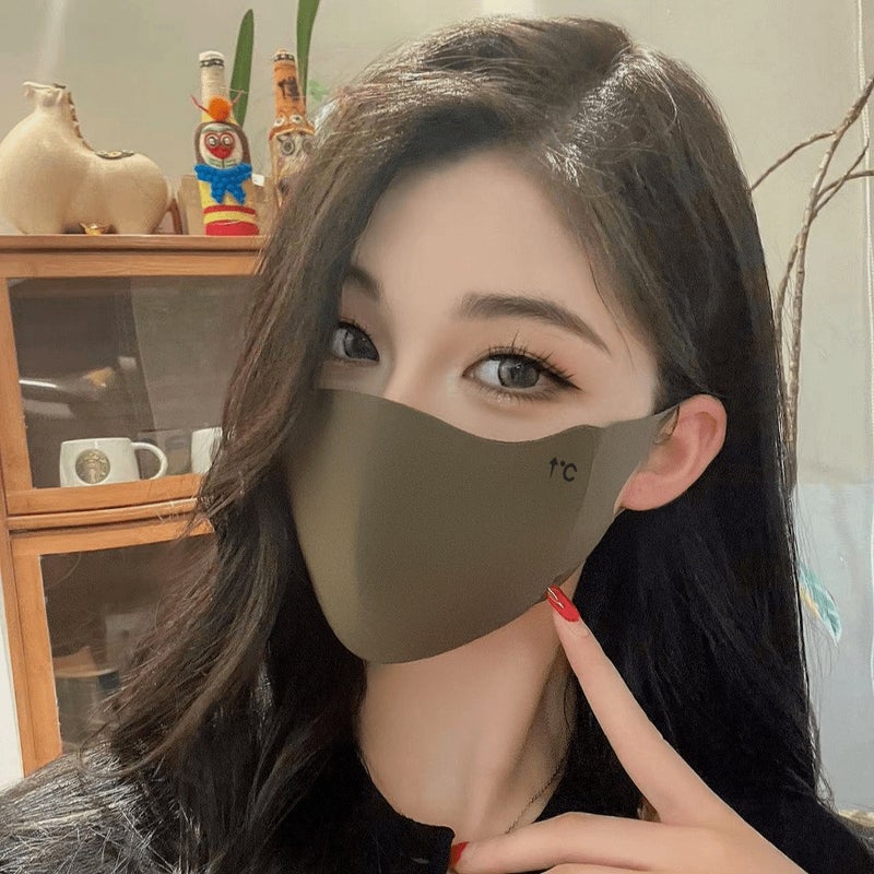 Winter Thickened Maillard Mask Warm Windproof Cold-Proof No Traceless Face Small All-Match Washable Eye Angle Mask - Image 5