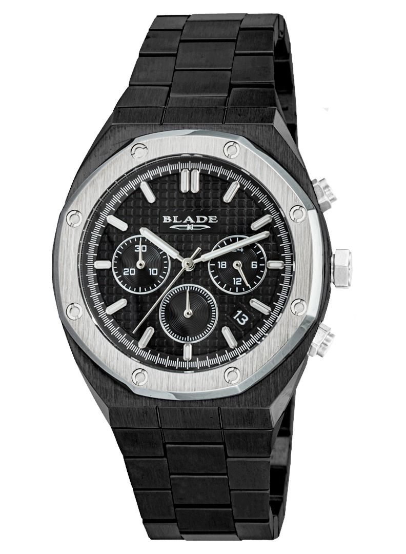 Blade BLADE Octa SS Men's Chronograph Mono 3611G2MNN SS Case & Band Watch - Image 1