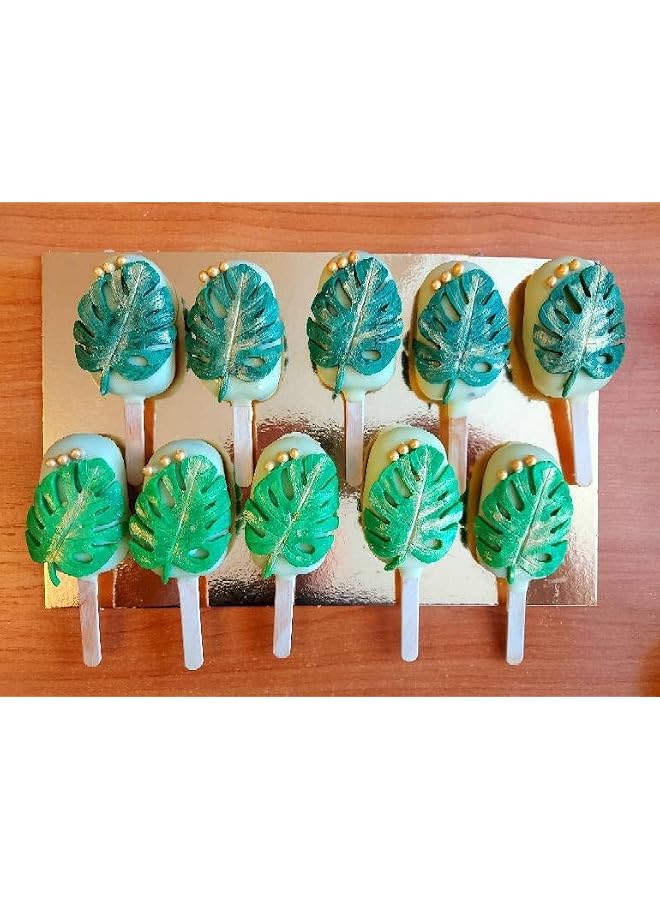 S-TOP Tropical Leaf Silicone Fondant Mold Candy Chocolate Molds For Sugar Craft Gum Paste Cake Decorating - Image 2