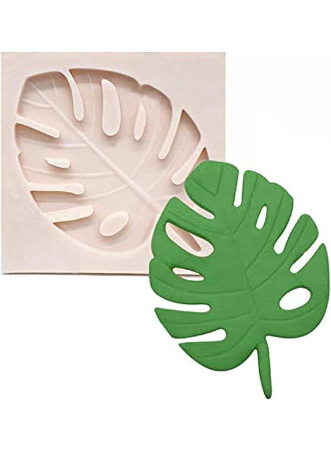 S-TOP Tropical Leaf Silicone Fondant Mold Candy Chocolate Molds For Sugar Craft Gum Paste Cake Decorating - Image 1