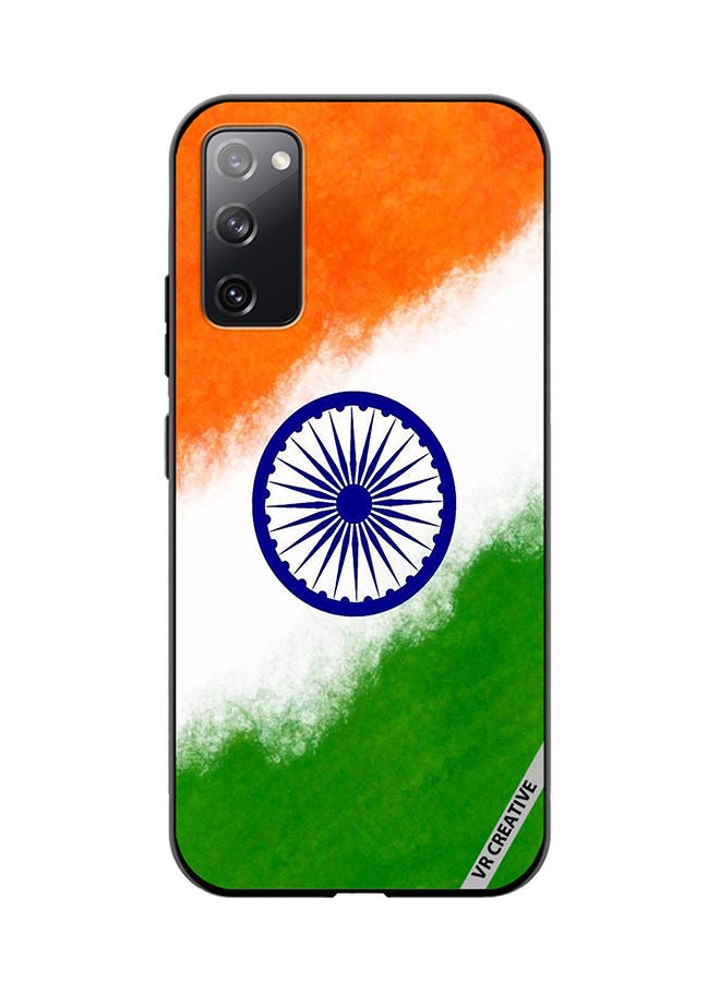VR CREATIVE Protective Case Cover For Samsung Galaxy S20 FE 5G National Flag Design Multicolour - Image 1