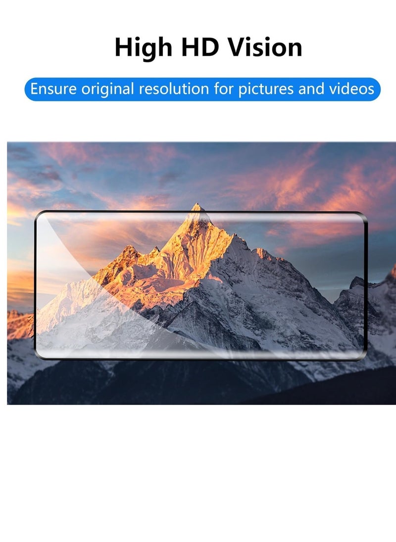 Generic Full Glass Screen Protector For Realme 12 Pro 5G /Realme 12 Pro Plus 5G UV Tempered Glass Full Glue Cover Screen Protector For Fingerprint Unlock Screen Glass Film  - Image 2
