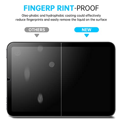 avakot 2 Pack New Screen Protector for iPad Mini 7 8.3 Inch 2024 | Clear Tempered Glass Film for iPad Mini 7th/6th Gen | Anti-Scratch Sensitive Screen Protector for iPad Mini 6 - Image 5