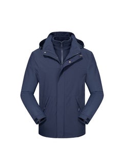 Loquat Three-in-one Detachable Two-piece Hood Waterproof Overcoat  - Image 1