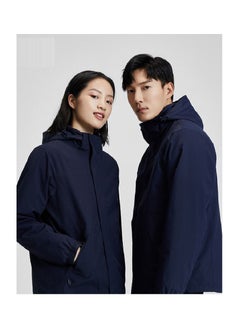 Loquat Three-in-one Detachable Two-piece Hood Waterproof Overcoat  - Image 2
