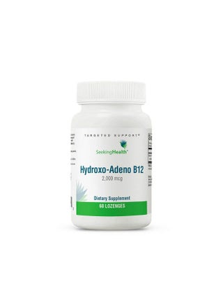 Seeking Health Hydrox-Adeno B12, 2000 mcg Methyl-Free Vitamin B12, Energy and Focus Support for Men and Women, Methylation and Homocysteine Support, Detoxification, Vegan and Vegetarian (60 lozenges)* - pzsku/Z4E359EC1CD4DBD69B31CZ/45/_/1739882211/89b5eebe-f687-4f65-a1e0-3f2613962022