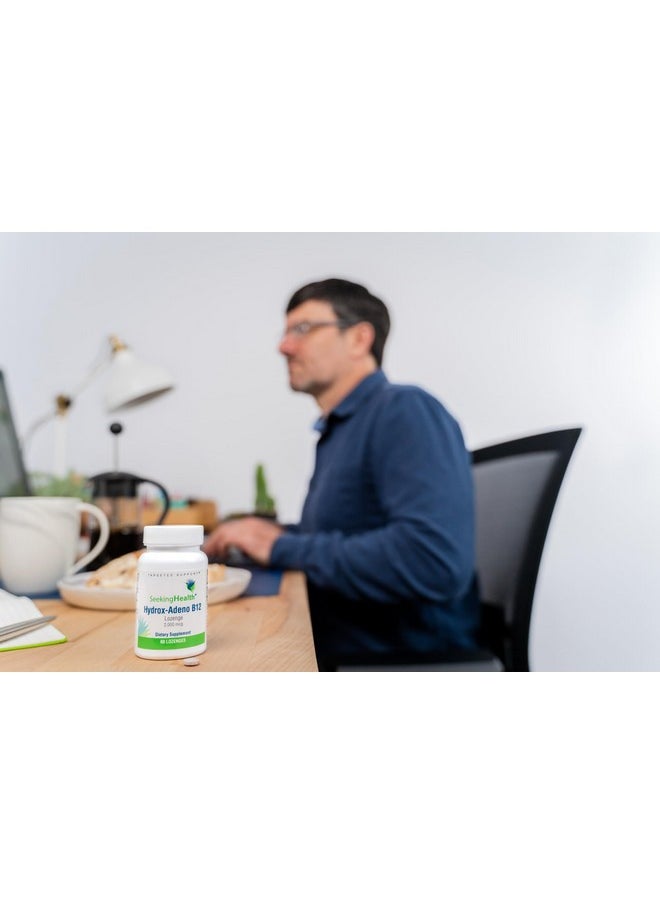 Seeking Health Seeking Health Hydrox-Adeno B12, 2000 mcg Methyl-Free Vitamin B12, Energy and Focus Support for Men and Women, Methylation and Homocysteine Support, Detoxification, Vegan and Vegetarian (60 lozenges)*  - Image 4