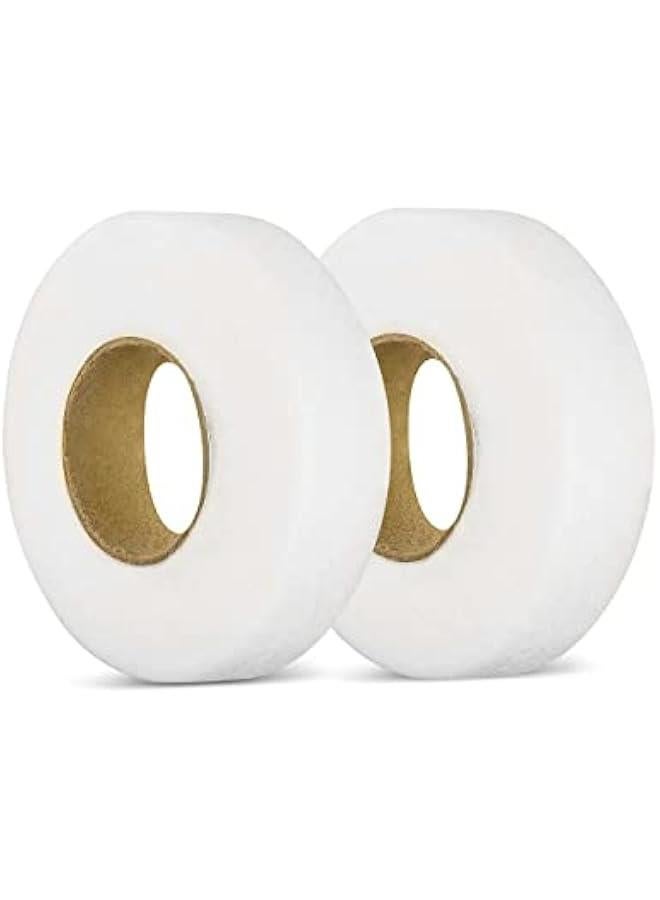 Iron-On Fabric Tape White Heavy Duty Fusible Adhesive Hemming Strip to Repair Curtains, Clothes, Pants, Pillow Case, Uniform - No Sewing (0.78-inch, 70 Yard) - Image 1