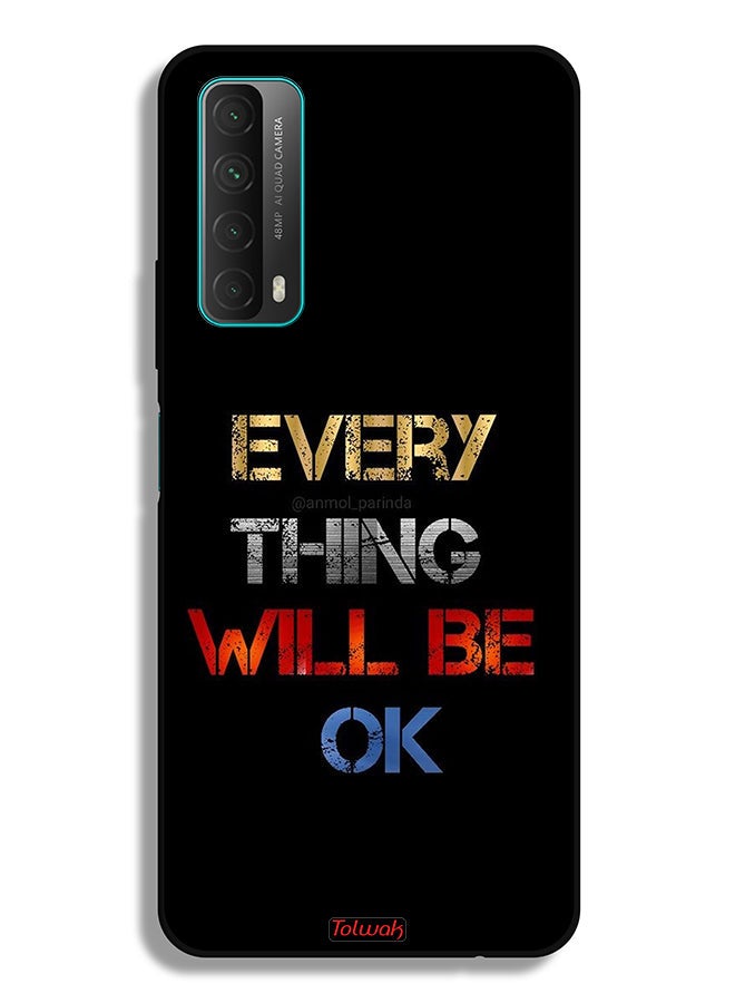 Tolwak Huawei P smart (2021) Protective Case Cover Everything Will Be Ok - Image 2