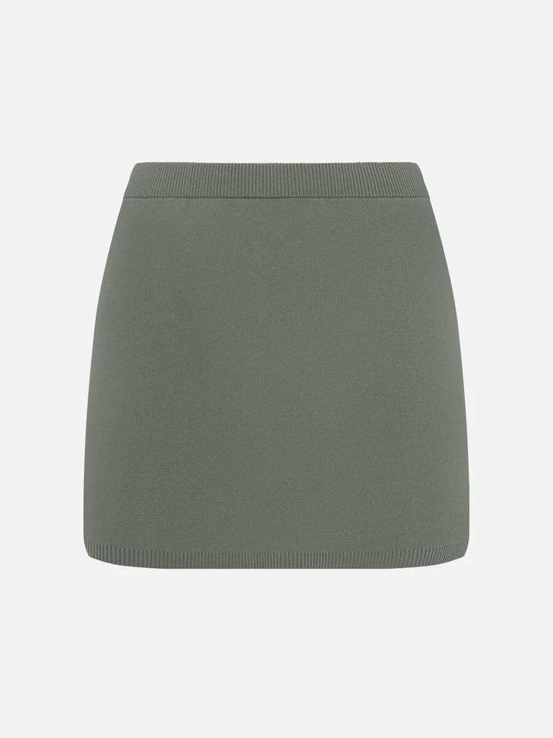 ليتشي تنورة قصيرة من الجيرسيه