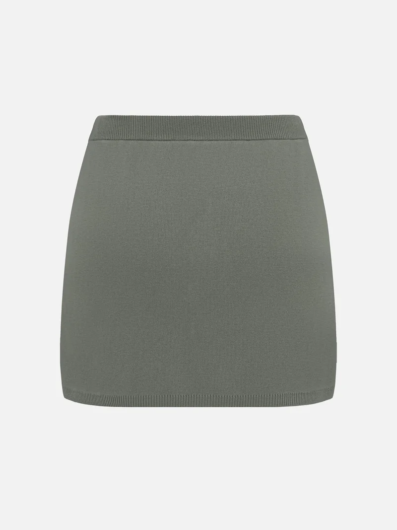 Lichi  A-silhouette mini jersey skirt for Women | Best Price UAE