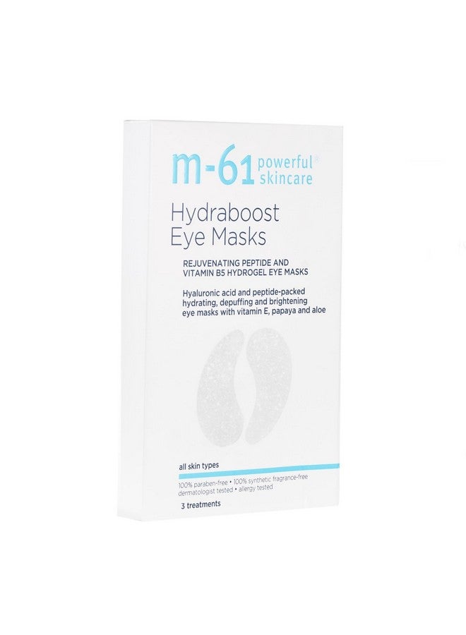 M-61 M 61 Hydraboost Eye Mask | 24-hour hydration that instantly refreshes while targeting fines lines and puffiness, 3 Treatments - Image 2