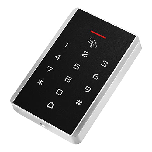 toncont Door Access Control Keypad, 125KHz Proximity ID Card Access Control System, Support 1000 Users Door Access Control, Stand-Alone Keypad + 5PCS Keychains for Entry Access Controller Gate Opener - Image 4