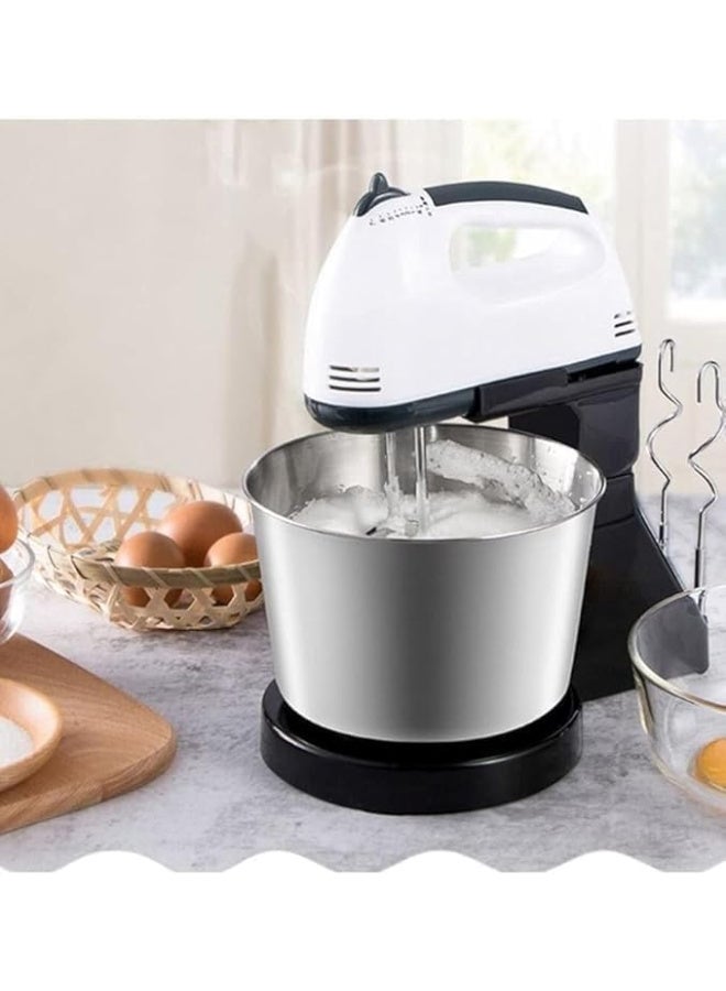 7-Speed Electric Hand Mixer – Automatic Handheld Food Mixer with Egg Beaters for Baking, Cake, Dough, Bread & Flour Mixing - Image 2