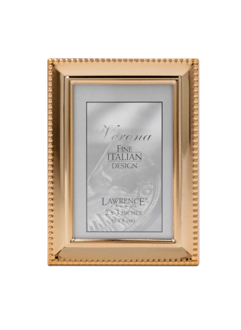 Lawrence Frames Lawrence Frames  11723 Classic Bead Picture Frame 25x35 Gold 