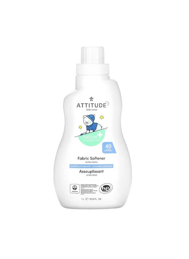 Attitude Little Ones Fabric Softener Night Soothing Chamomile 40 Loads 33.8 fl oz 1 l  - Image 1