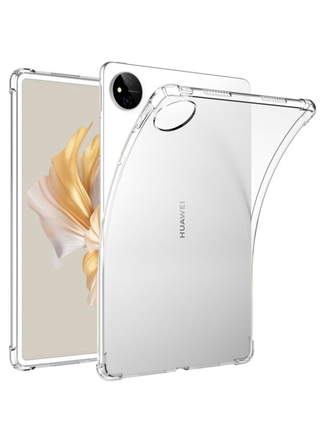 جراب واقٍ لهاتف Huawei MatePad Pro 11 بوصة 2023 ، غطاء مرن مقاوم للصدمات ومقاوم للصدمات ، نحيف وخفيف ، مقاوم للاصفرار ، غطاء مقاوم للصدمات ومضاد للسقوط لهاتف HUAWEI MatePad Pro 11 بوصة (شفاف) - Image 1