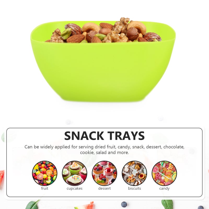 10pcs Bowls Serving Bowls Snacks Bowls Salad Bowl Chip Popcorn Bowl - Image 5