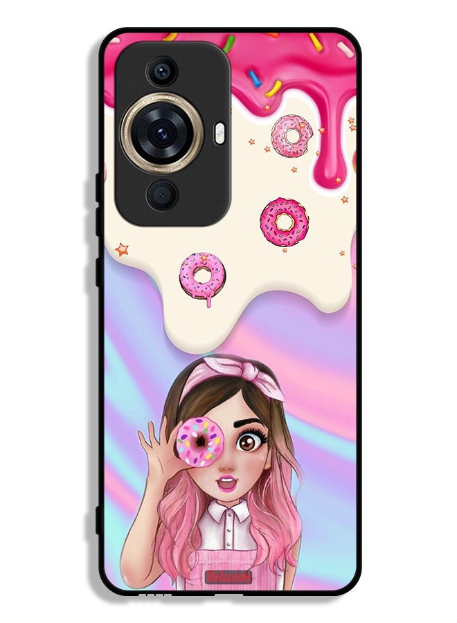 Tolwak غطاء واقي لهاتف هواوي نوفا 11 مع حامل دونات - Image 1