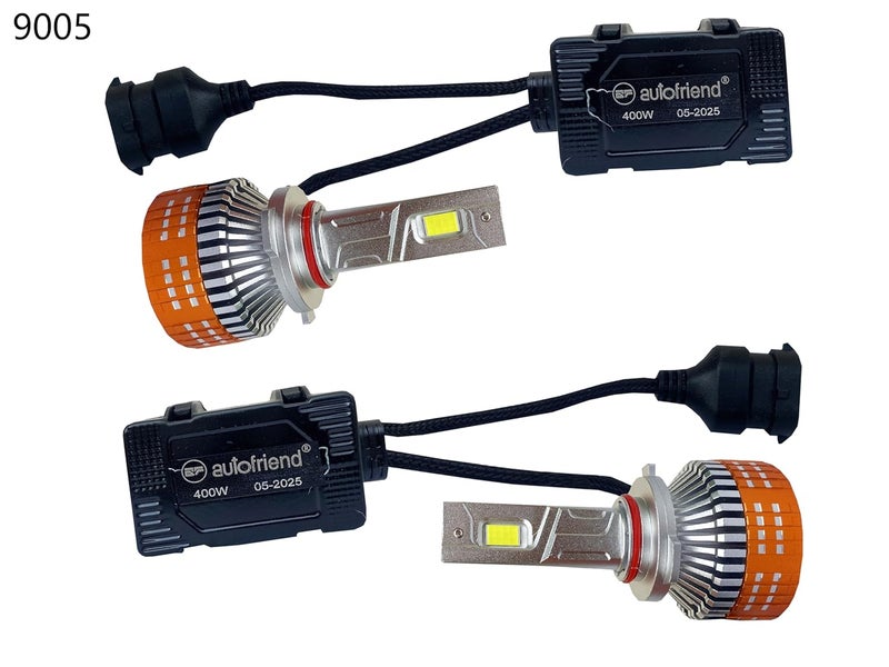 autofriend مصباح أمامي LED، 400 واط، 40000 لومن، 6000 كلفن أبيض بارد، مقاوم للماء IP67 (af-400W_9005) - Image 4