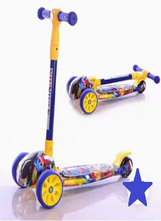 Children's scooter is very entertaining for children from the age of two years old. The colors are attractive to the eyes and children. 