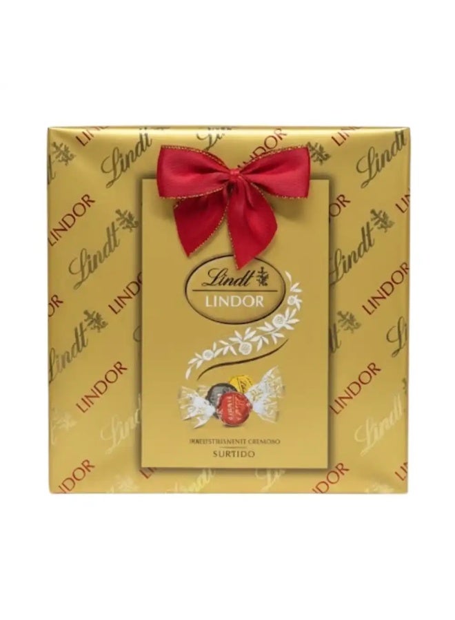 Lindt Lindor Irrisistiblement Cremeso Milk Chocolate Golden Gift Box- 137gms