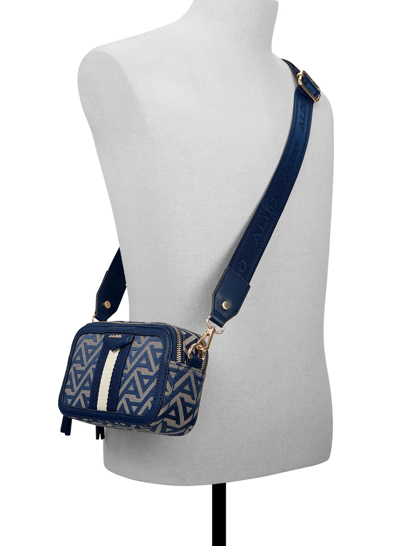 ALDO Logo Detail Zip Through Crossbody