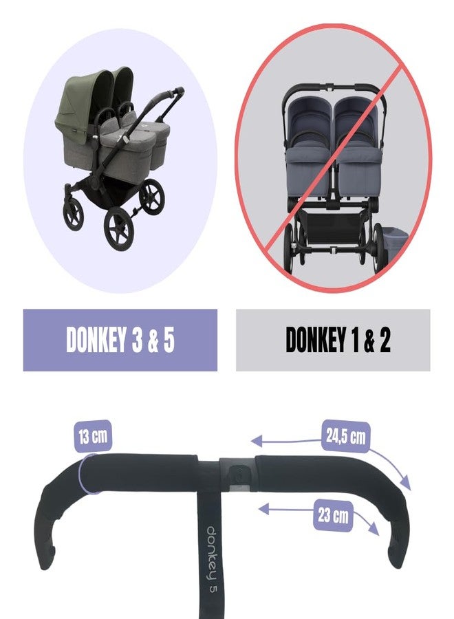 PROTEC TIF | Neoprene Handlebar Covers Compatible with Bugaboo DONKEY 3 and 5 - Image 3