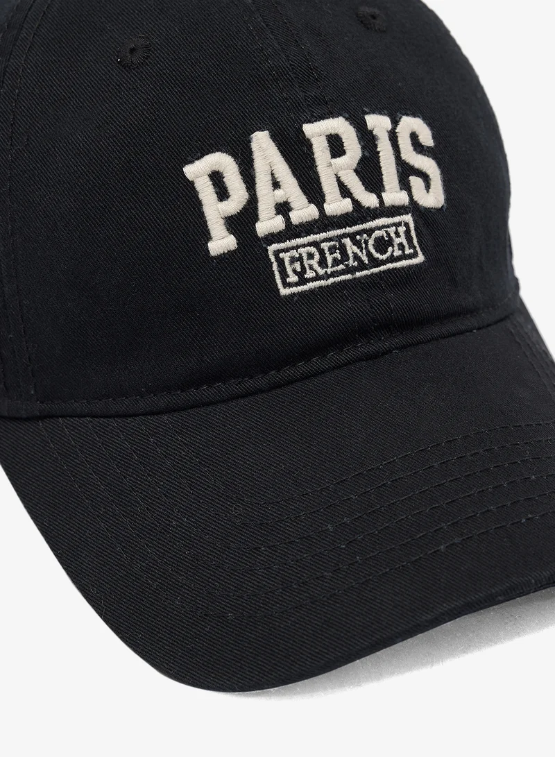 سفنتي فايف PARIS Embroidered Cap
