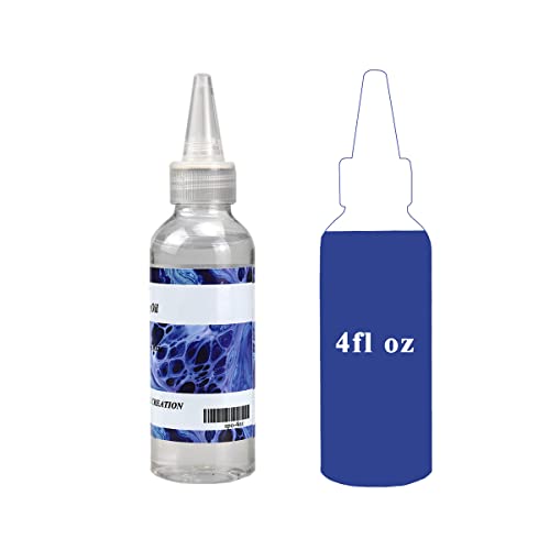 Miraclekoo Silicone Pouring Oil Pure Silicone Oil for Creating Cell in Acrylic Paint Resin Pouring,4 Ounce - Image 3