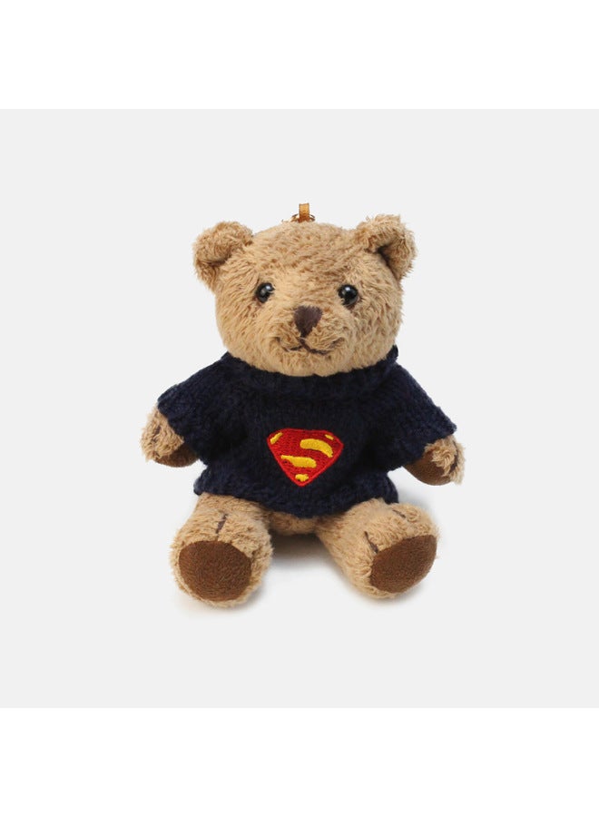 Plush Dolls/toys Cute Cuddly Stuffed Animals For Kids' Playtime Fun-Color:Superman Navy Blue-Height:13cm - Image 1