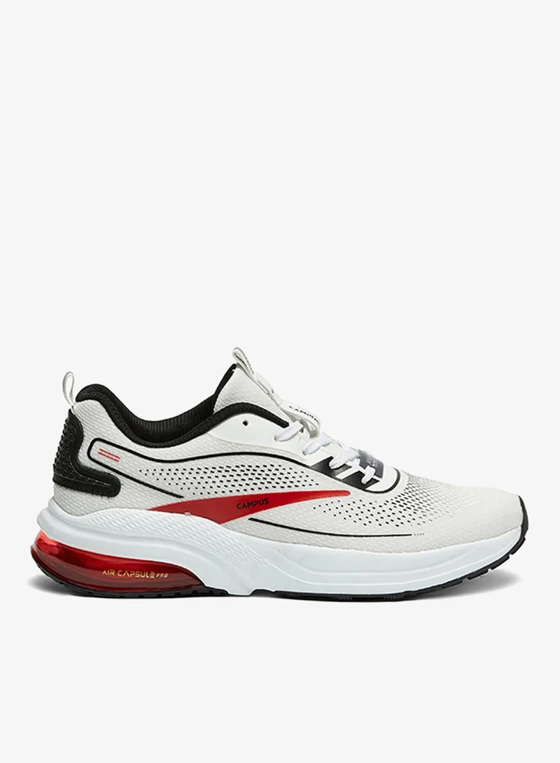 كامبس Men Acetate Yoga Max Lace-Up Running Shoes-White