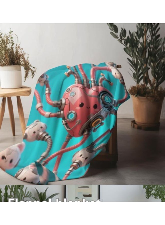 general Flannel thin blanket (warm and comfortable, suitable for sleep, gaming, dust removal and sandproof) 150cm*200cm - 657 - Image 3