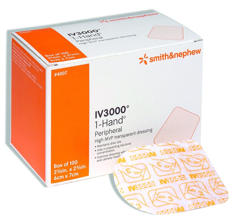 صندوق ضمادات أوبسايت IV 3000 عدد 100 / 2.38 بوصة × 2.75 بوصة