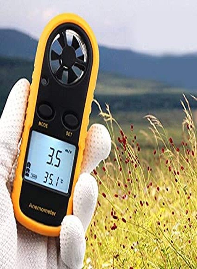 POXEFLIP Digital Anemometer, Wind Speed Meter, Air Flow Velocity Pocket Anemometer Handheld Mini with Backlight for Windsurfing, Sailing, Kite Flying, Surfing Fishing Etc. - Image 4