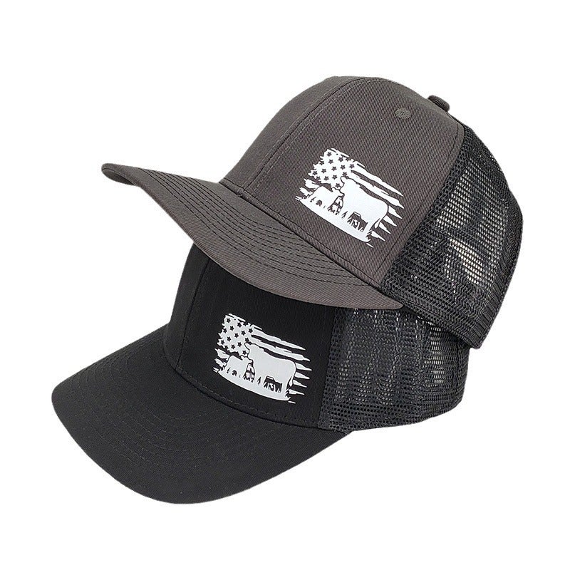 2024 cross-border explosions creative design micro-bend flat along the baseball cap micro-bend Richardson truck cap wholesale - Image 3