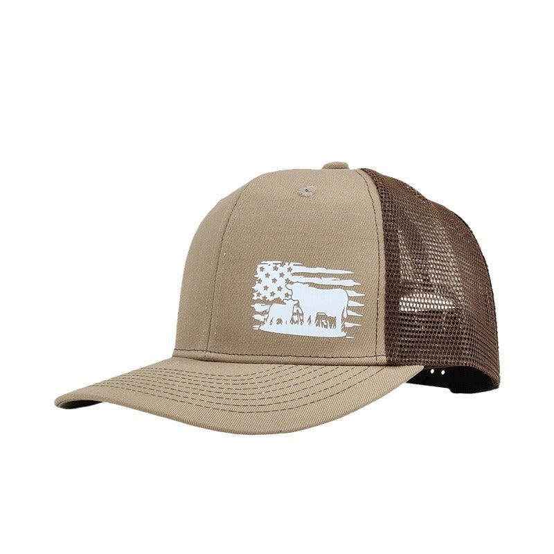 2024 cross-border explosions creative design micro-bend flat along the baseball cap micro-bend Richardson truck cap wholesale - Image 5