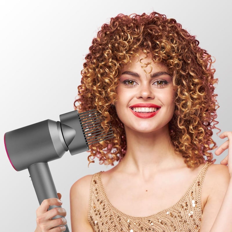 Tazweeq ملحق مشط واسع الأسنان لمجفف الشعر Dyson Supersonic، ملحق مشط مجفف الشعر، مناسب لجميع موديلات مجفف الشعر Dyson Supersonic (غير مناسب لمكواة التجعيد) - Image 5