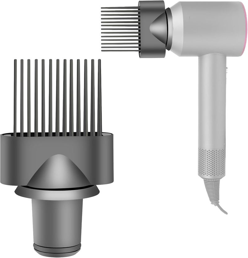 Tazweeq ملحق مشط واسع الأسنان لمجفف الشعر Dyson Supersonic، ملحق مشط مجفف الشعر، مناسب لجميع موديلات مجفف الشعر Dyson Supersonic (غير مناسب لمكواة التجعيد) - Image 1