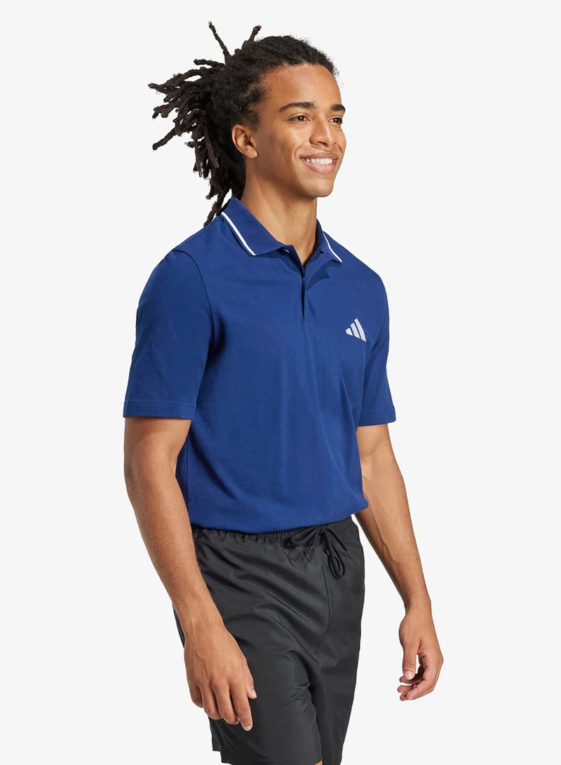 Adidas  Essential Small Logo Polo for Men | Best Price UAE
