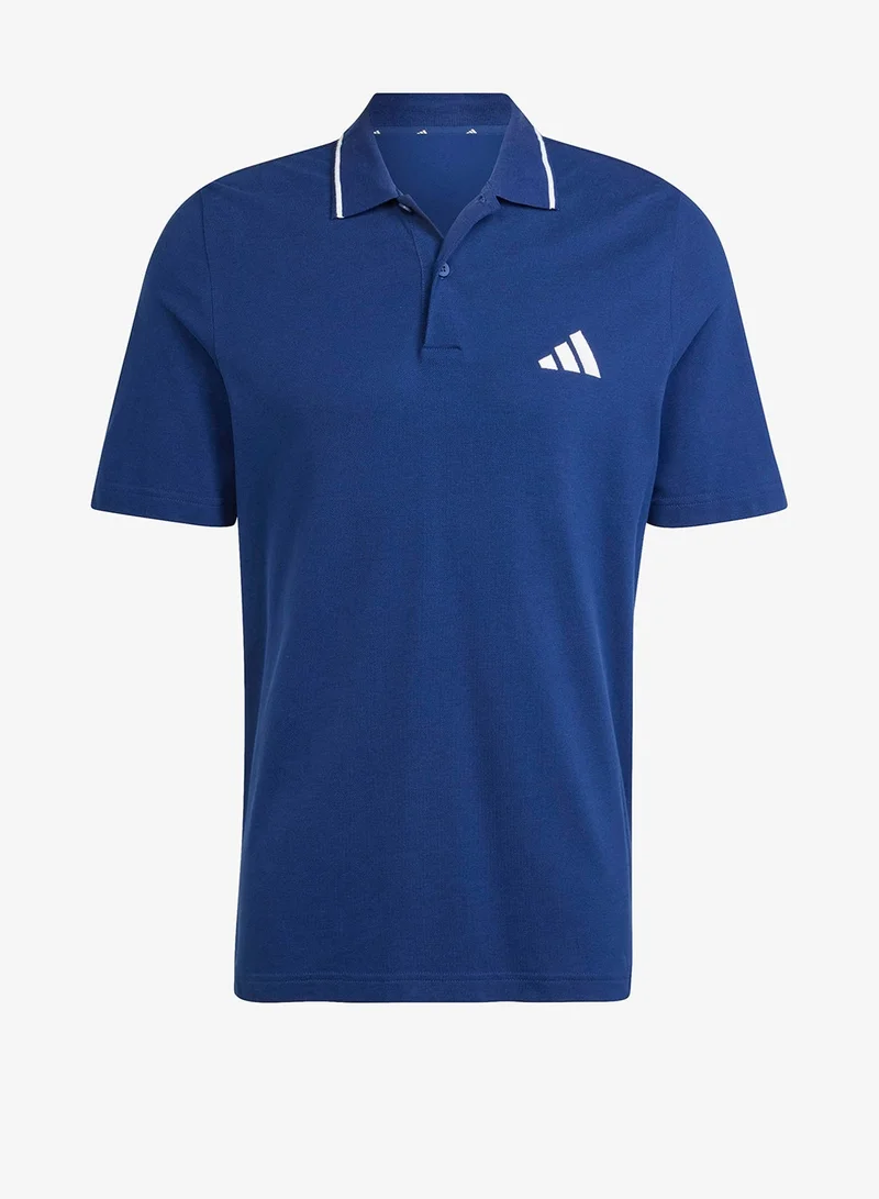Adidas  Essential Small Logo Polo for Men | Best Price UAE