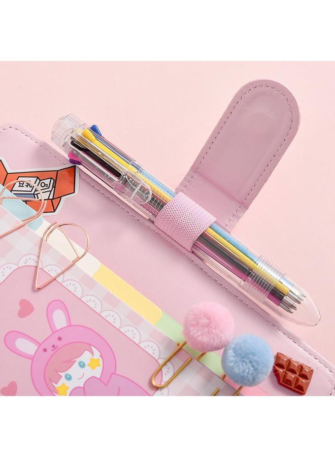 Bluejw Hand Account Book Net Red Account Book Suit Cute Girl Diary Tool Material Full Set Of Simple Wind Loose-leaf - Image 5