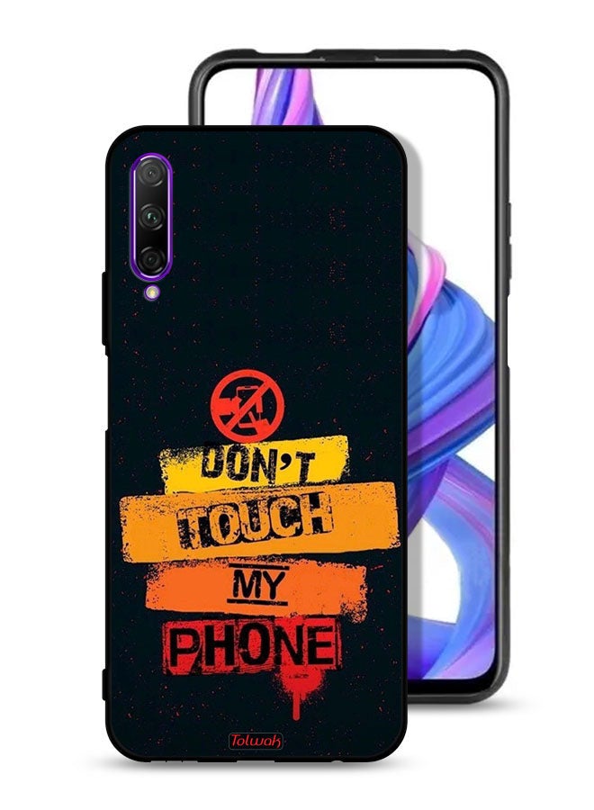 Tolwak Honor 9X Pro Protective Case Cover Do Not Touch My Phone - Image 1
