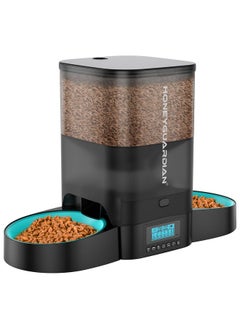 HoneyGuaridan Automatic Cat Feeder for Two Cats,3.5L Cat Food Dispenser with Slow Feeder Bowl,Timed Cat Feeder Programmable 1-6 Meals Control, Dual Power Supply,Desiccant Bag,10s Meal Call - pzsku/Z4E37E40AE63B3624C2D7Z/45/_/1737031628/48c88b3c-6b75-42dd-9c2e-9890459a0b04