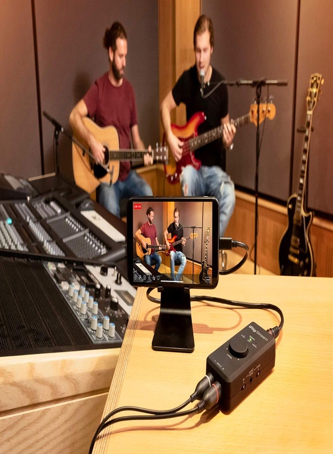 IK Multimedia iRig Stream - Audio Interface for iOS, Android, Mac, and PC Audio Interface for Livestream - iOS, Android, Mac, and PC - Image 2