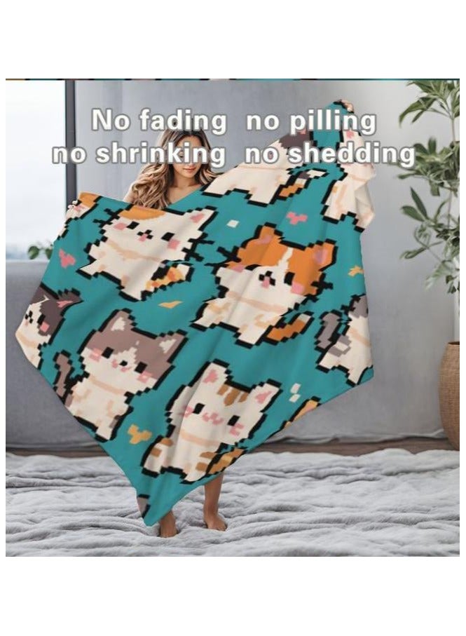 general Children's or student cartoon flannel thin blanket (warm and comfortable, suitable for sleep, games) 100cm*150cm - Image 4