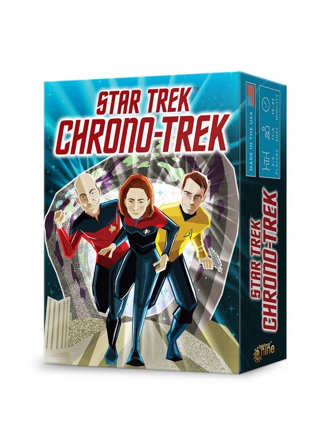 Looney Labs Looney Labs Star Trek Chrono-Trek Card Game - Epic Star Trek Adventure in Alternate Realities  - Image 1