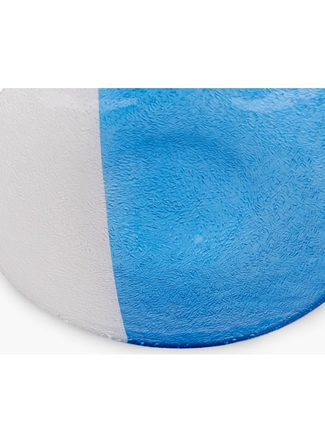 2XL Home Dinner Plate BL/WH 28x28x3.5cm - Image 3